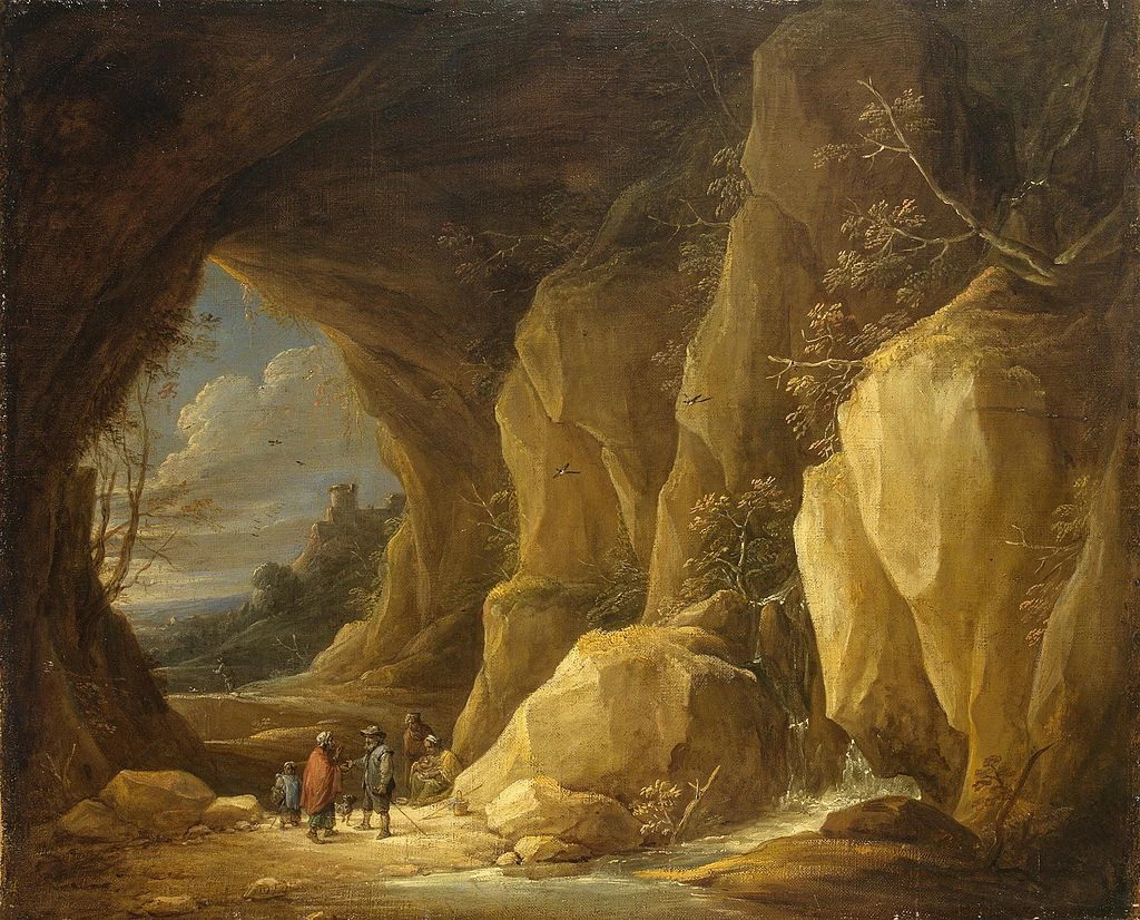Veduta dalla grotta+ - Hermitage Museum